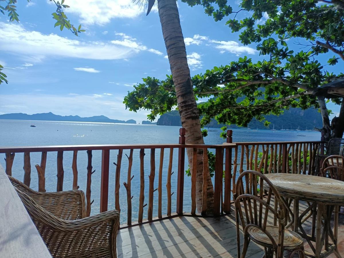 Отель Hut Sunset Island View Эль-Нидо Экстерьер фото