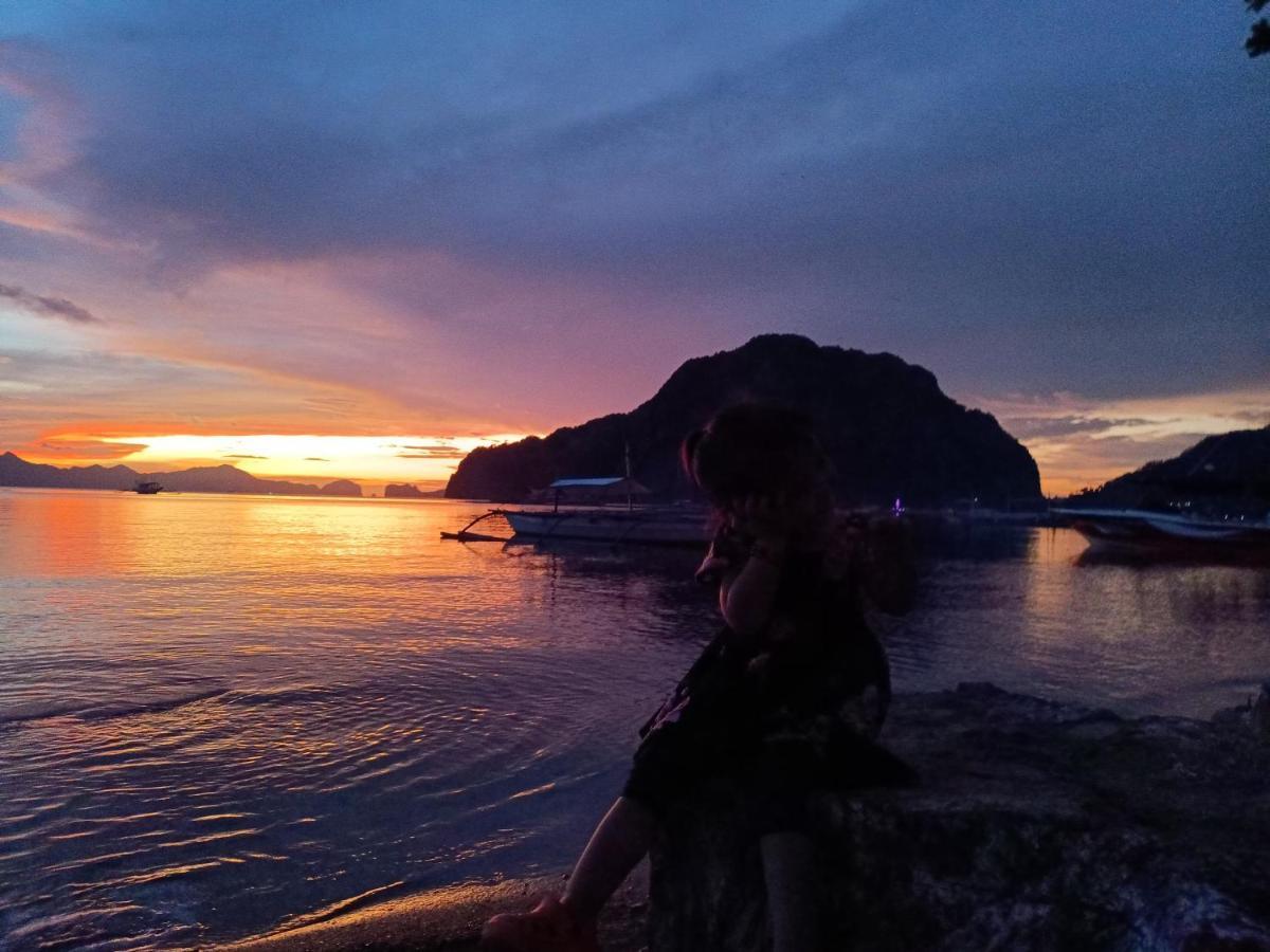 Отель Hut Sunset Island View Эль-Нидо Экстерьер фото