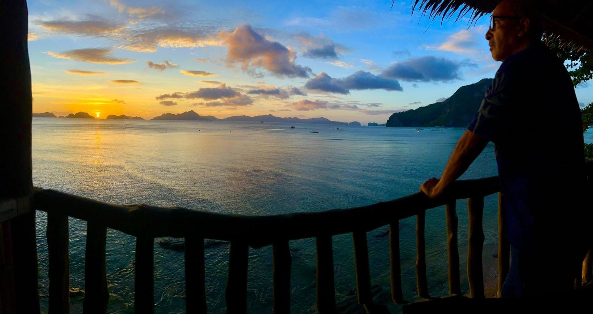 Отель Hut Sunset Island View Эль-Нидо Экстерьер фото